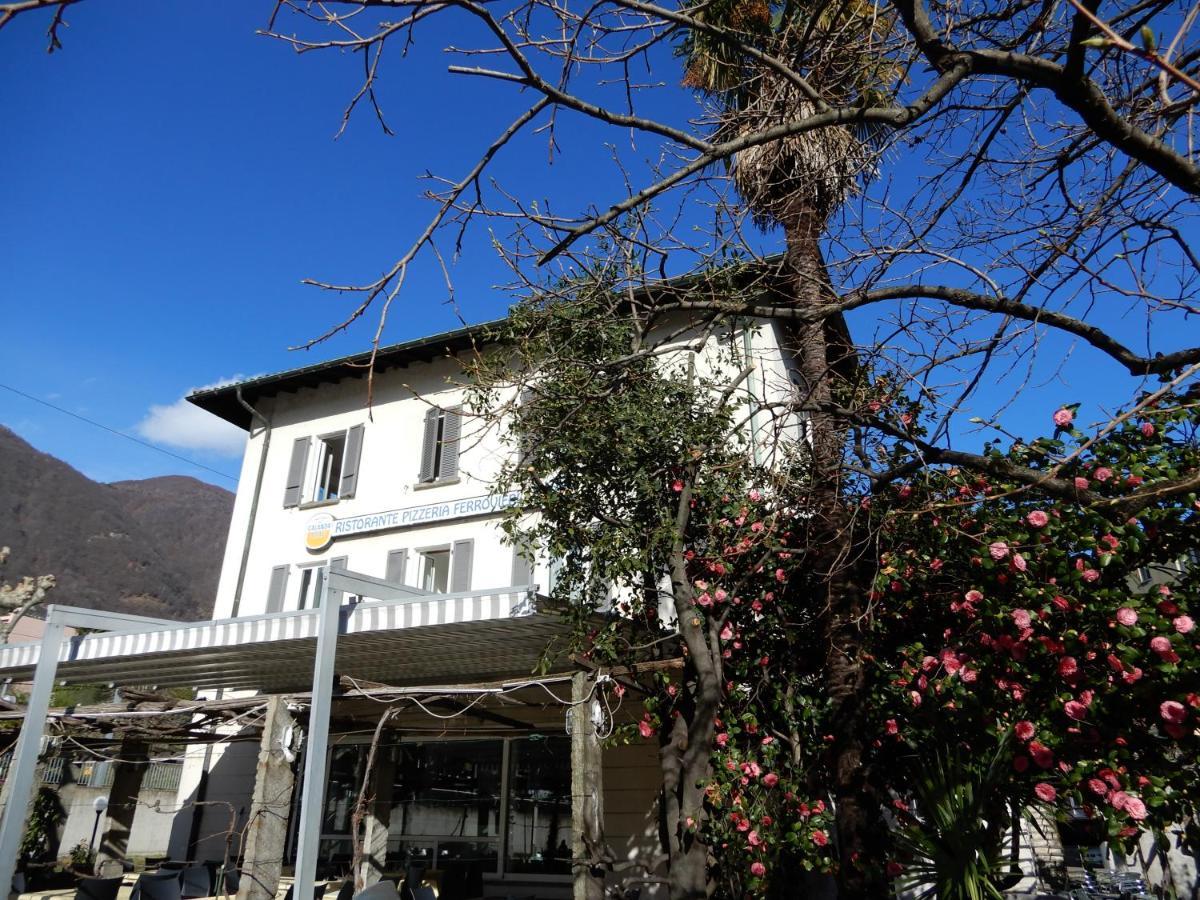 Ristorante Ferrovieri Bed & Breakfast Tenero-Contra Dış mekan fotoğraf